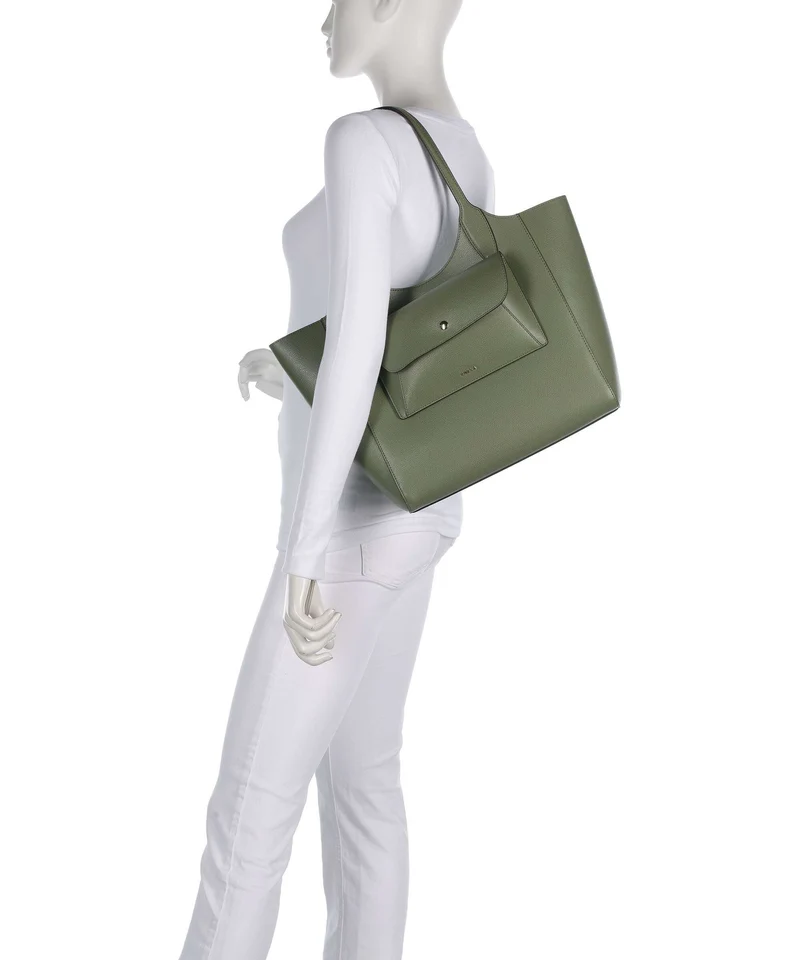 Furla Lea M Shopper avocado