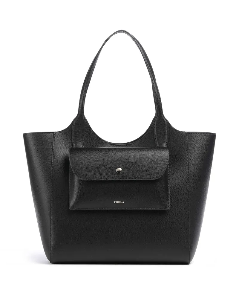 Furla Lea M Shopper nero