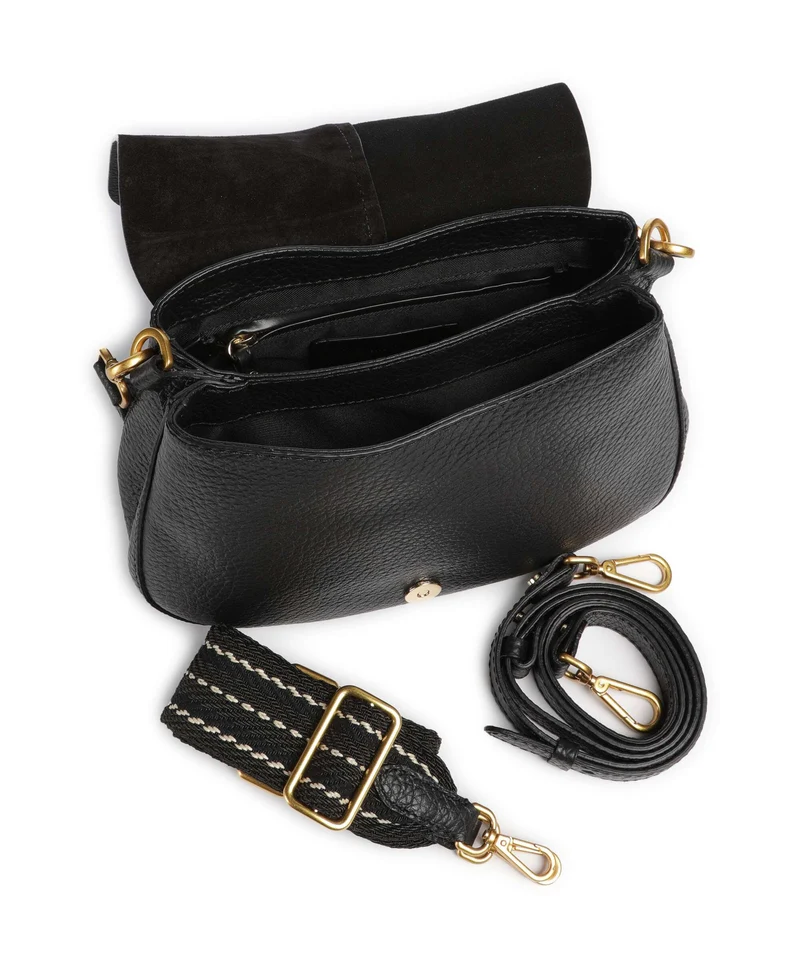 Gianni Chiarini Helena Round Schultertasche nero