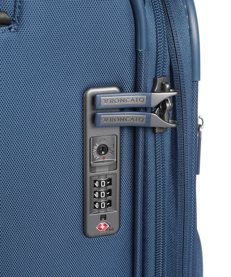 Roncato Gateway 4-Rollen Trolley blue