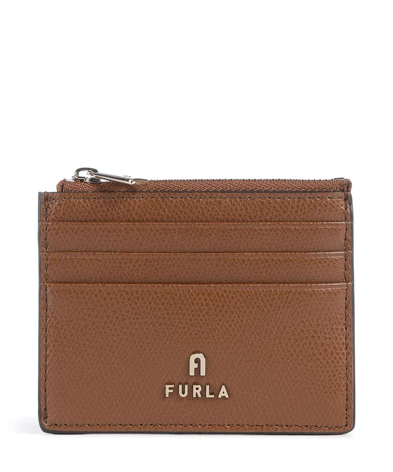 Furla Camelia S Kreditkartenetui cognac