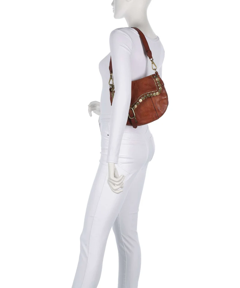 Campomaggi Schultertasche cognac