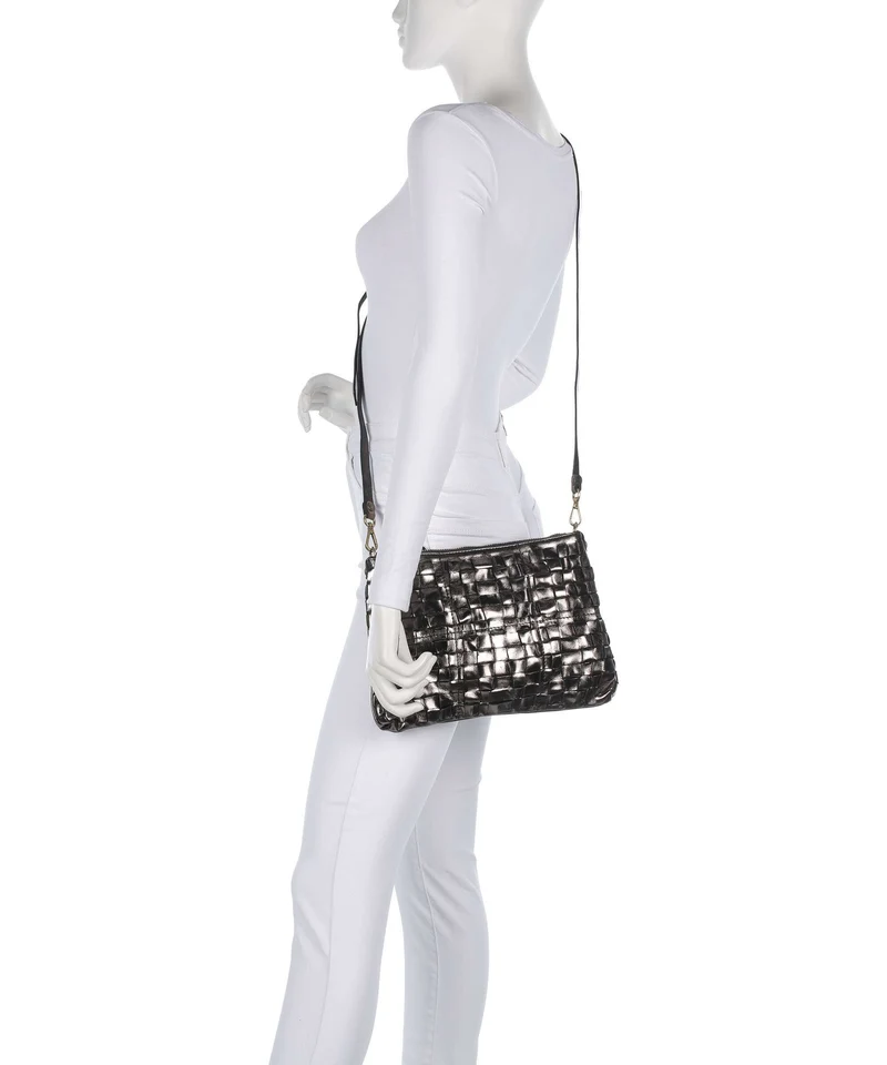 Campomaggi Schultertasche lead grey