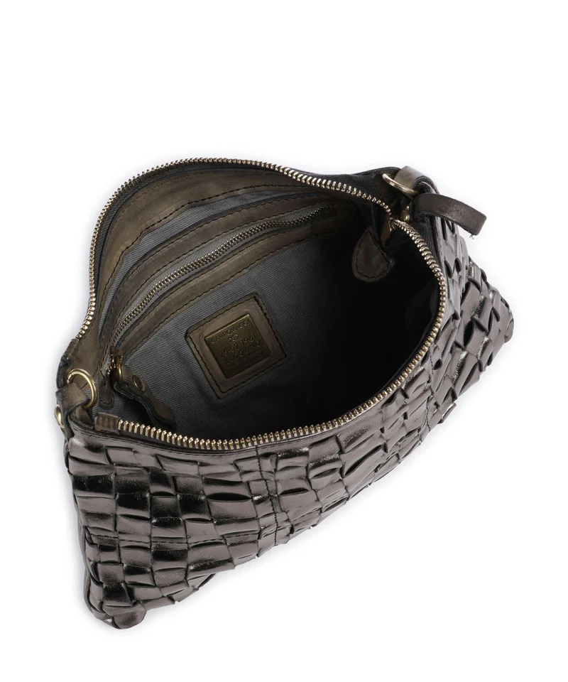 Campomaggi Schultertasche lead grey