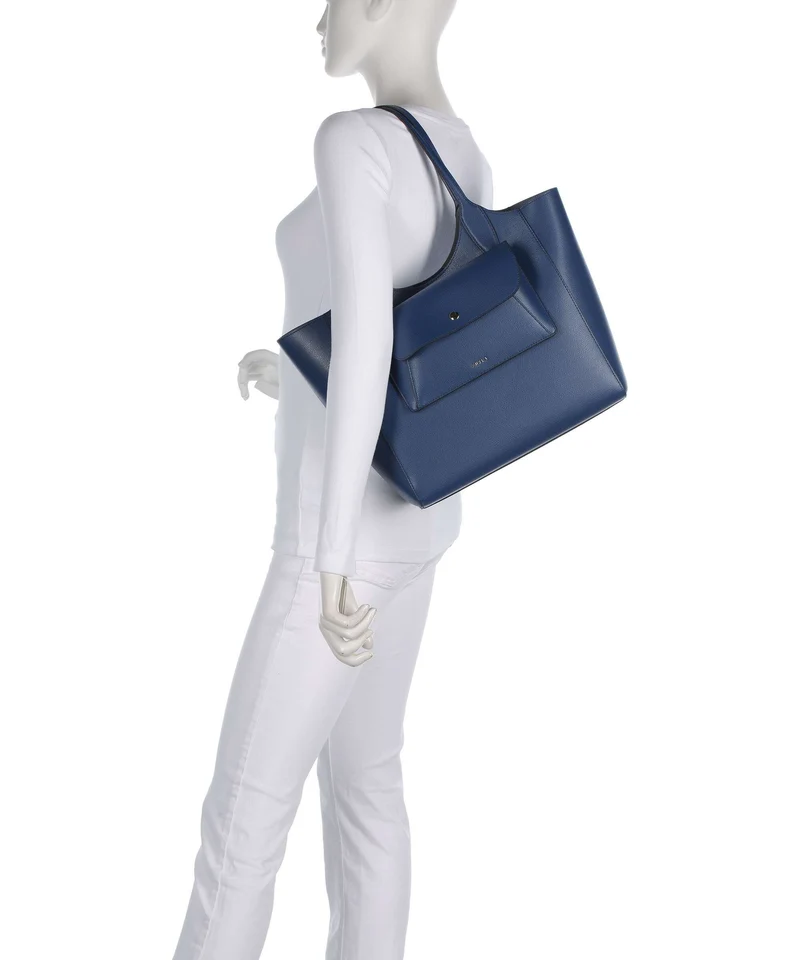 Furla Lea M Shopper indigo