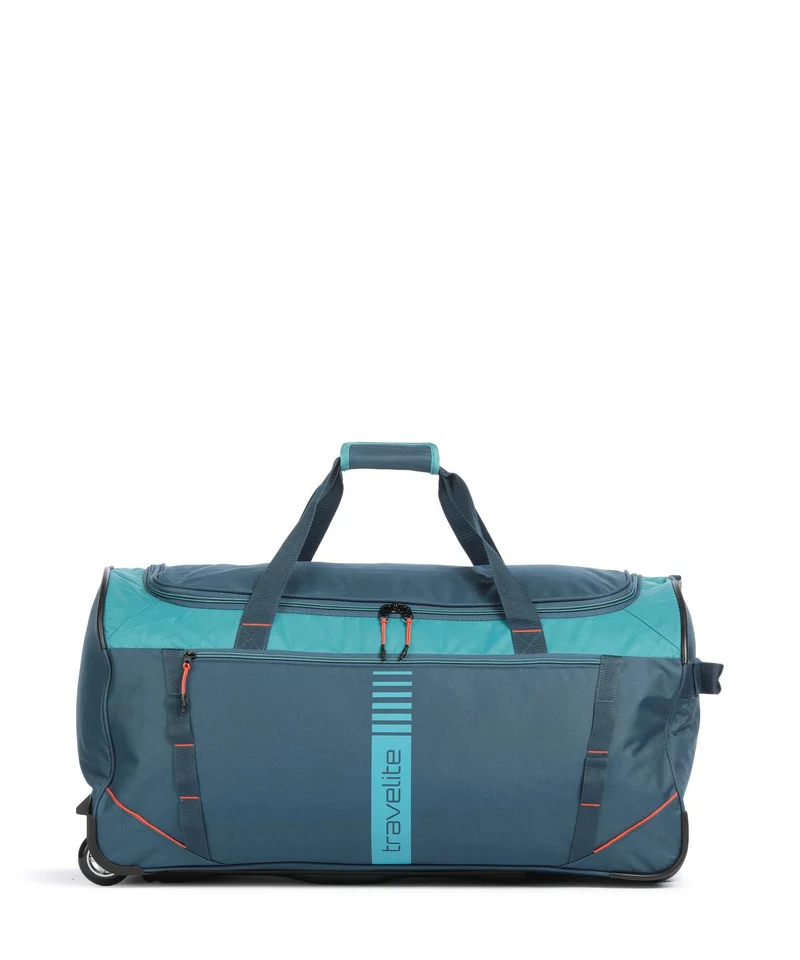 Travelite Basics Rollenreisetasche petrol
