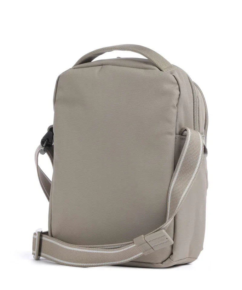 Pacsafe V Umhängetasche beige