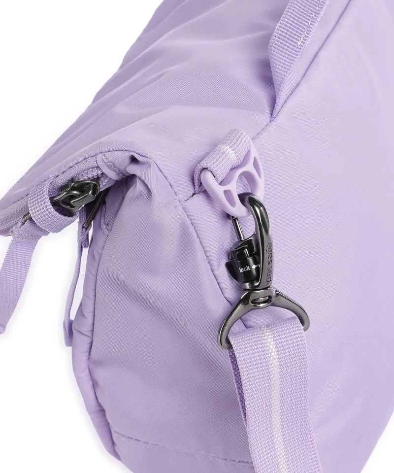 Pacsafe Go Saddle Umhängetasche lavender