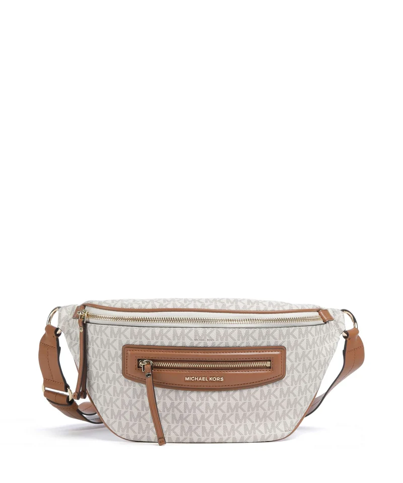 Michael Kors Jet Set Travel Medium Gürteltasche vanilla/acorn