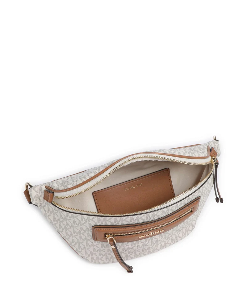 Michael Kors Jet Set Travel Medium Gürteltasche vanilla/acorn