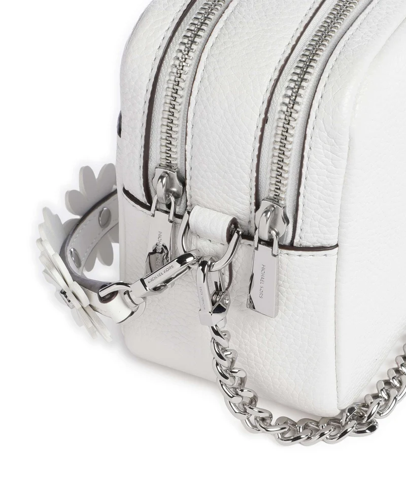 Michael Kors Bryant Medium Umhängetasche optic white