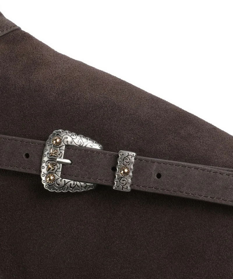 Pinko Gürteltasche marrone/chicco di caffe/old silver