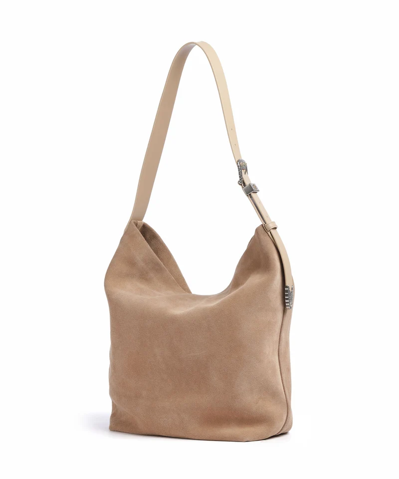 Pinko Big Beuteltasche beige/scoiattolo/gal mix gold
