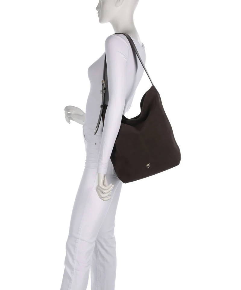 Pinko Big Beuteltasche marrone/chicco di caffe/mix gold