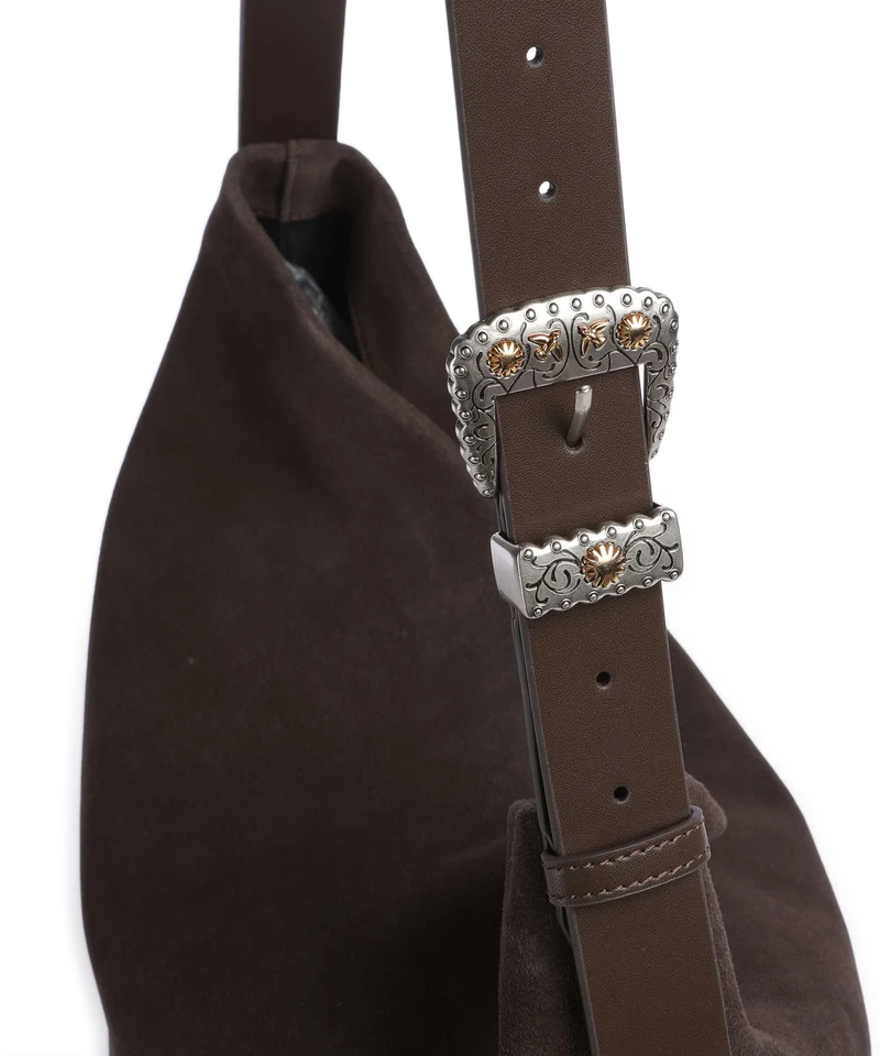 Pinko Big Beuteltasche marrone/chicco di caffe/mix gold