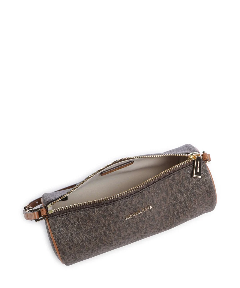 Michael Kors Izzy Small Schultertasche brown/acorn