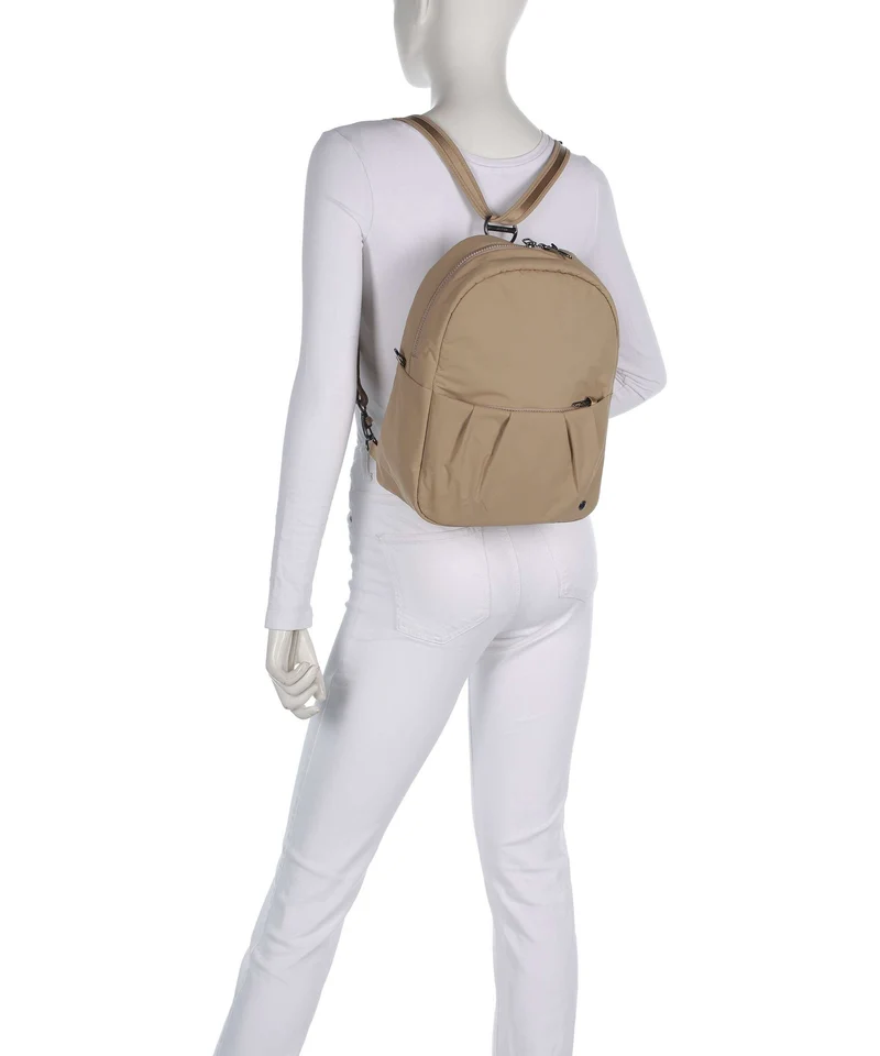 Pacsafe CX Rucksack-Tasche taupe