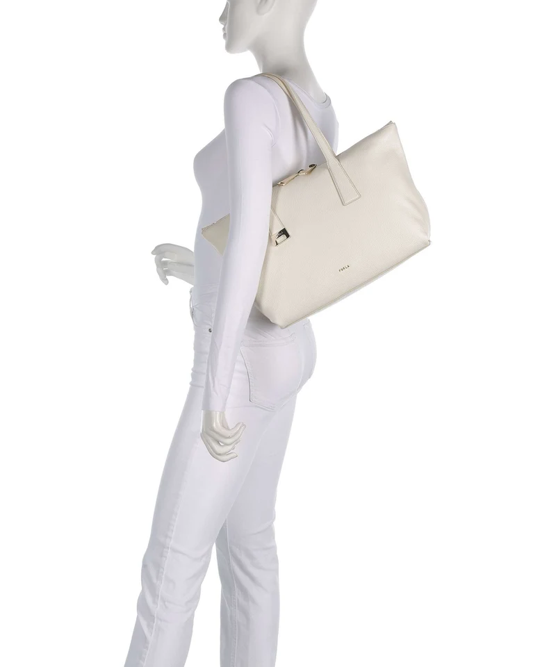 Furla Olivia M Shopper panna
