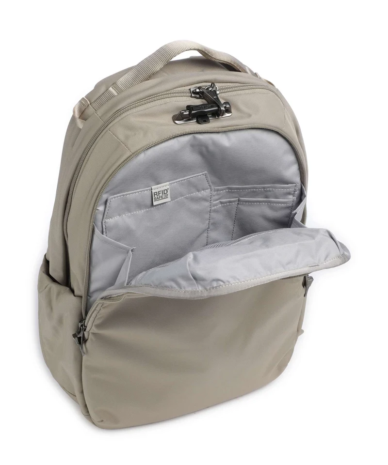 Pacsafe V 16 Rucksack beige