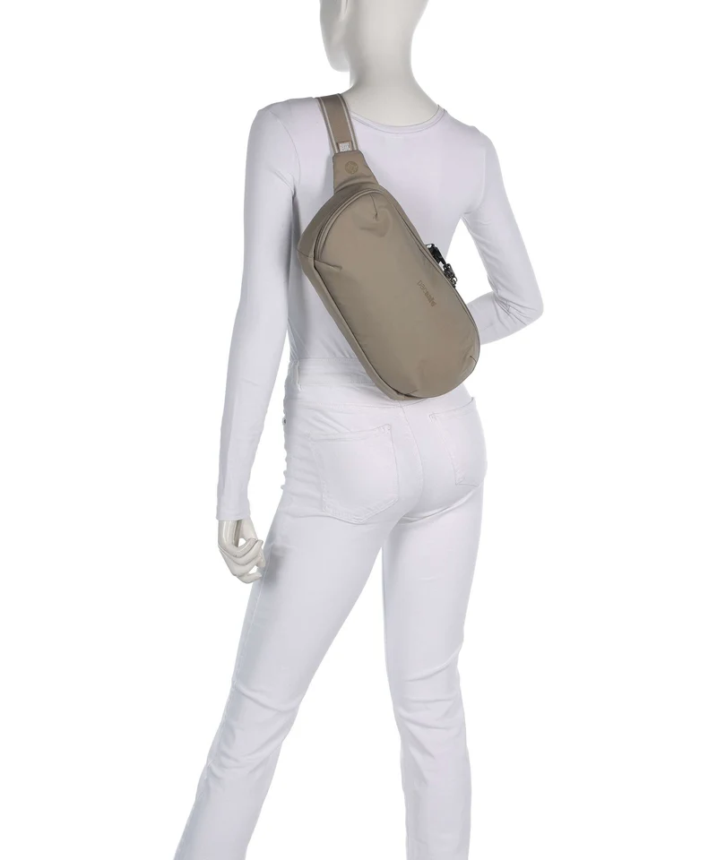 Pacsafe V Slingbag digital gray