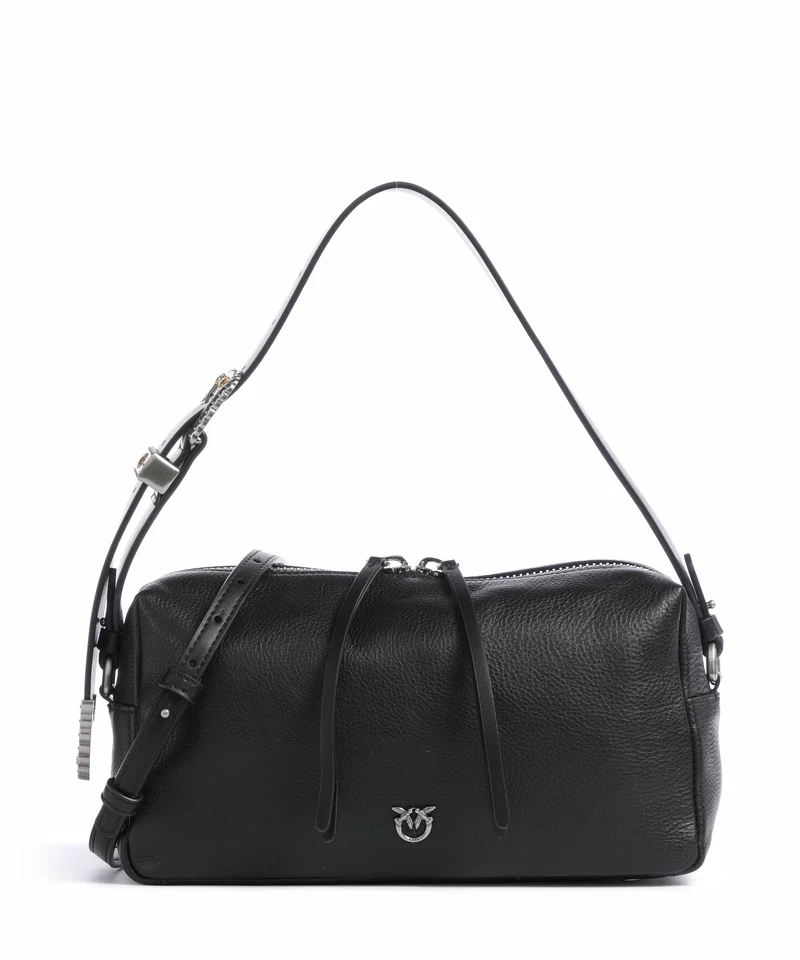 Pinko Schultertasche nero/old silver