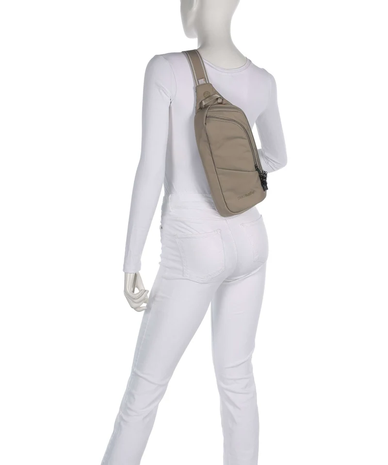 Pacsafe V Slingbag digital gray