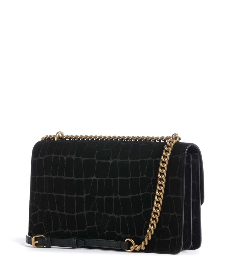 Pinko Love One Classic Schultertasche nero/antique gold