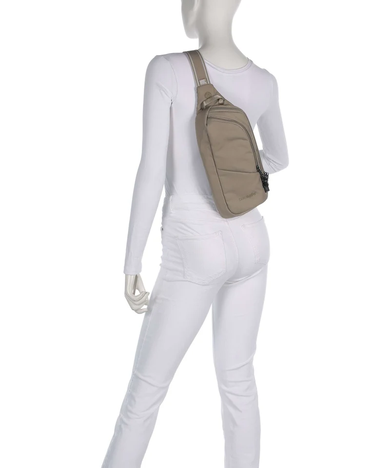 Pacsafe V Slingbag beige