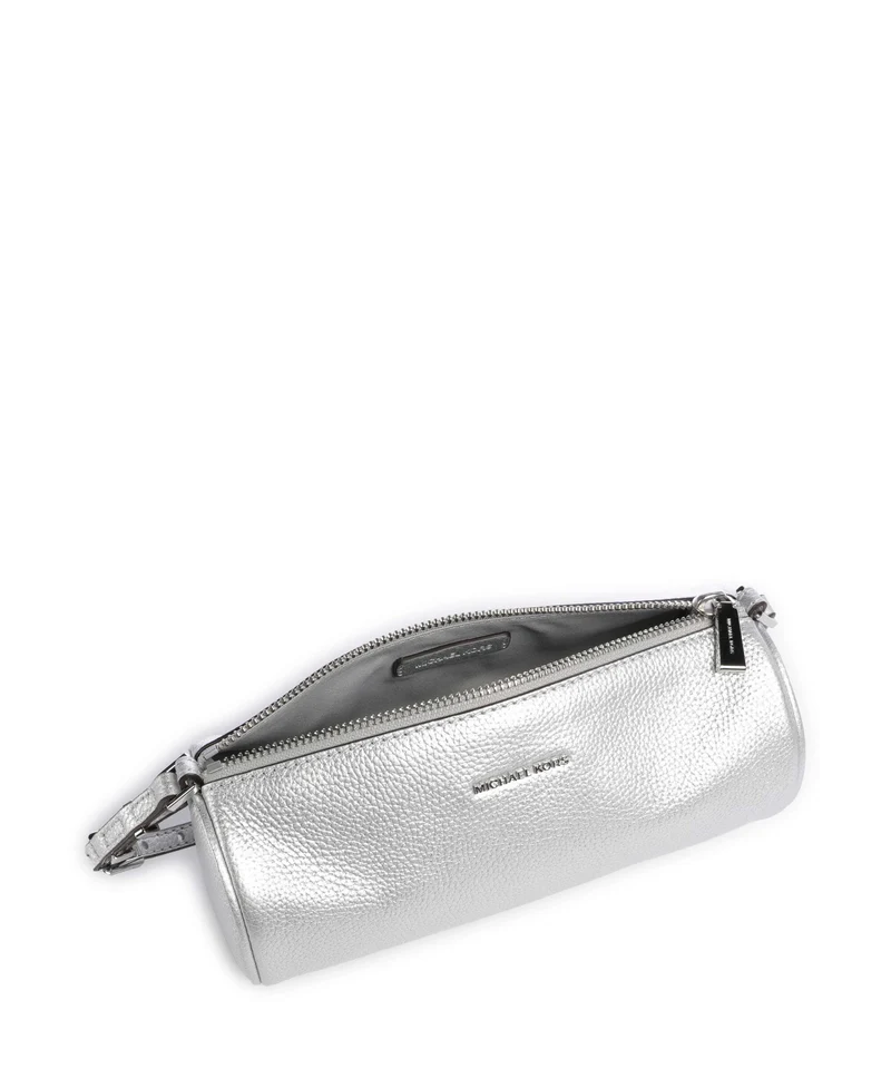 Michael Kors Izzy Small Schultertasche silver