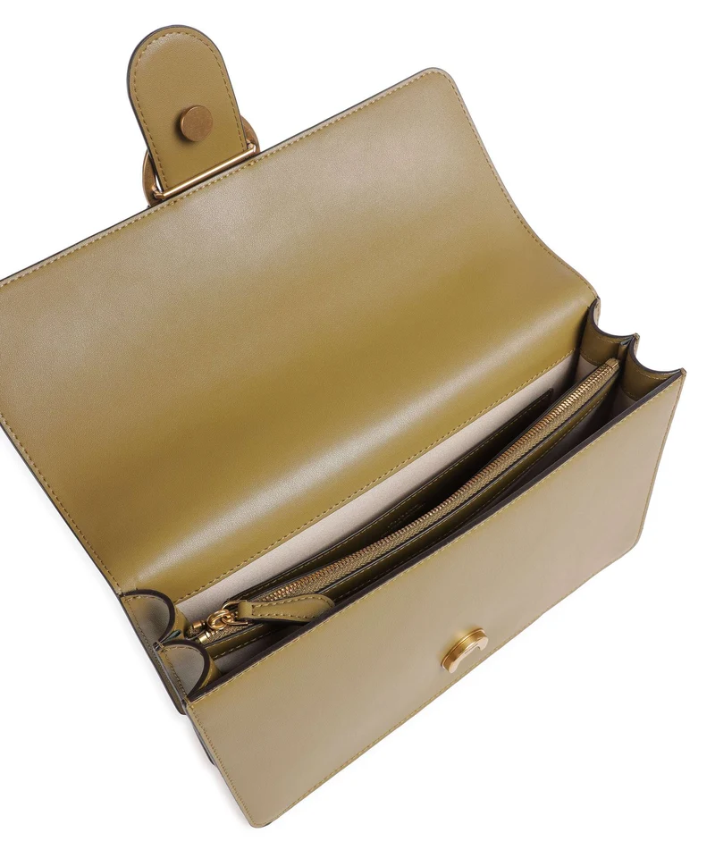 Pinko Love One Classic Umhängetasche verde canguro/antique gold