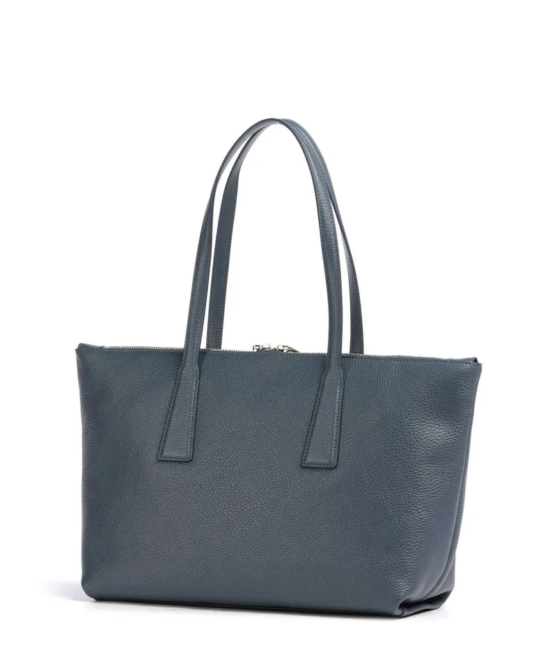 Furla Olivia M Shopper grigio blu