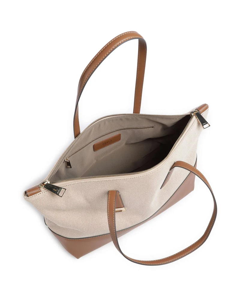 Furla Olivia L Shopper toni cognac