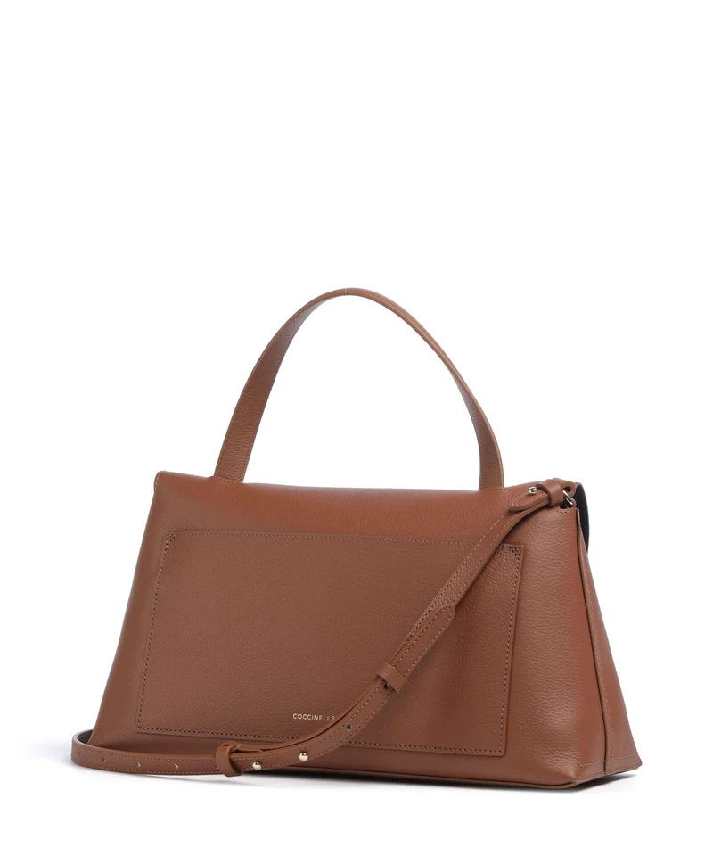 Coccinelle Nikla Handtasche cognac/noir