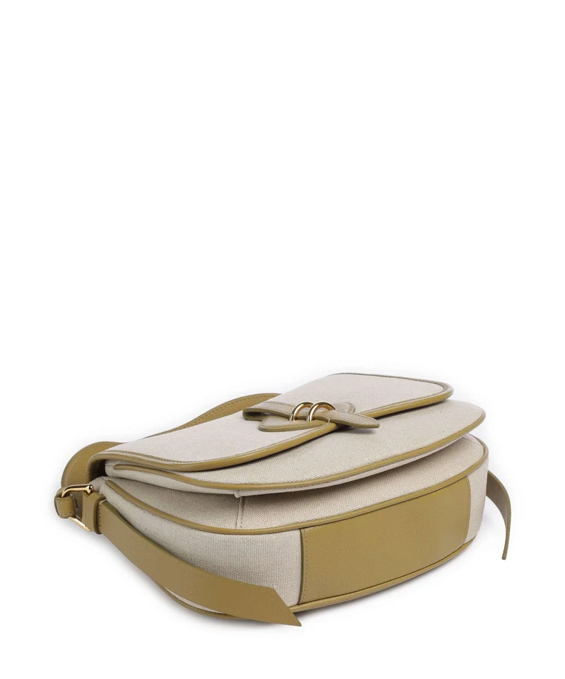 Coccinelle Mavery Canvas Handtasche natural/seagrass