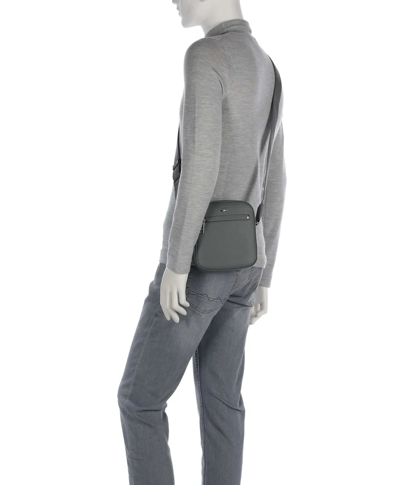 BOSS Ray Umhängetasche medium grey