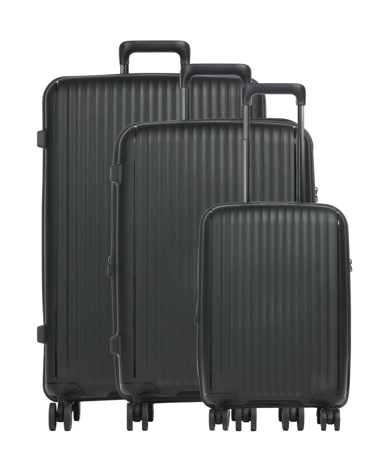 Travelite Skymate 4-Rollen Trolley Set black