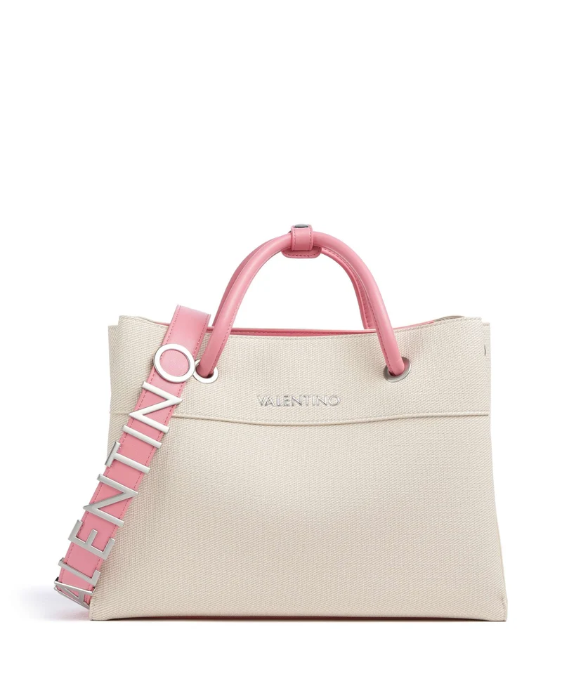 Valentino Bags Alexia Summer Handtasche naturale/rosa