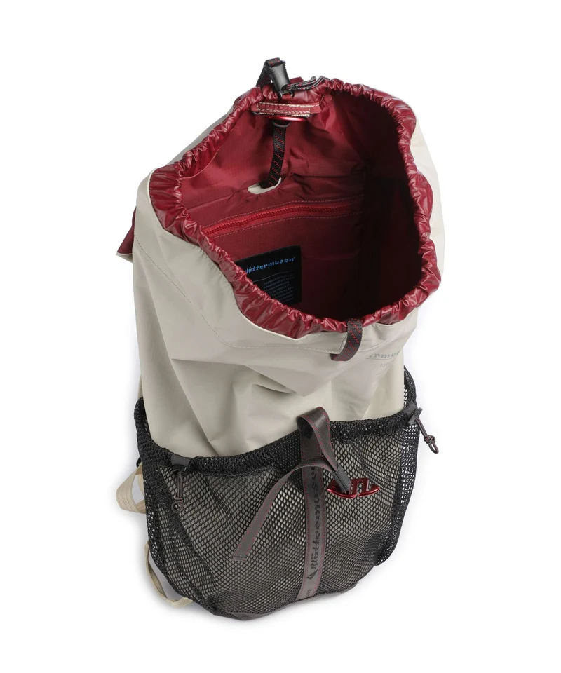 Klättermusen Fjörm 18 Trekkingrucksack silver creme
