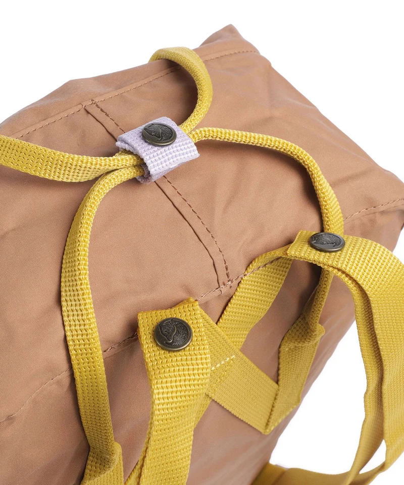 Fjällräven Kånken Koncept Rucksack khaki dust/kantarell