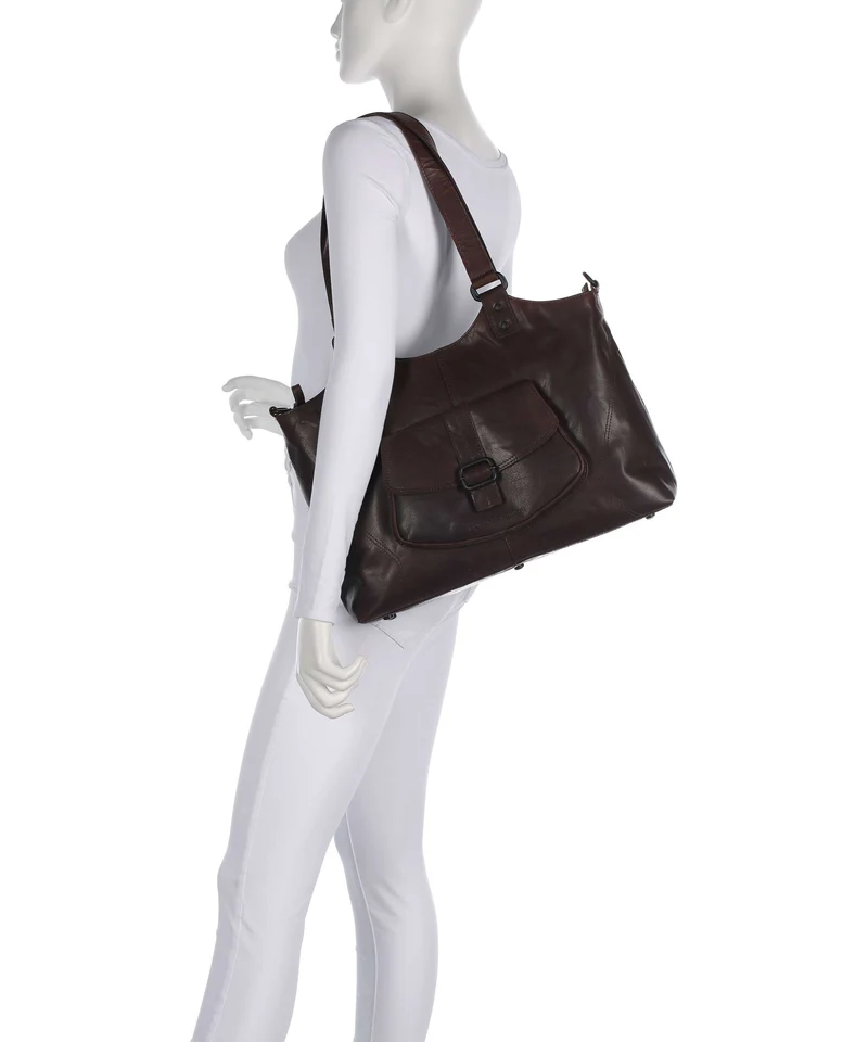 Spikes & Sparrow Bronco Kalynn Shopper dark brown