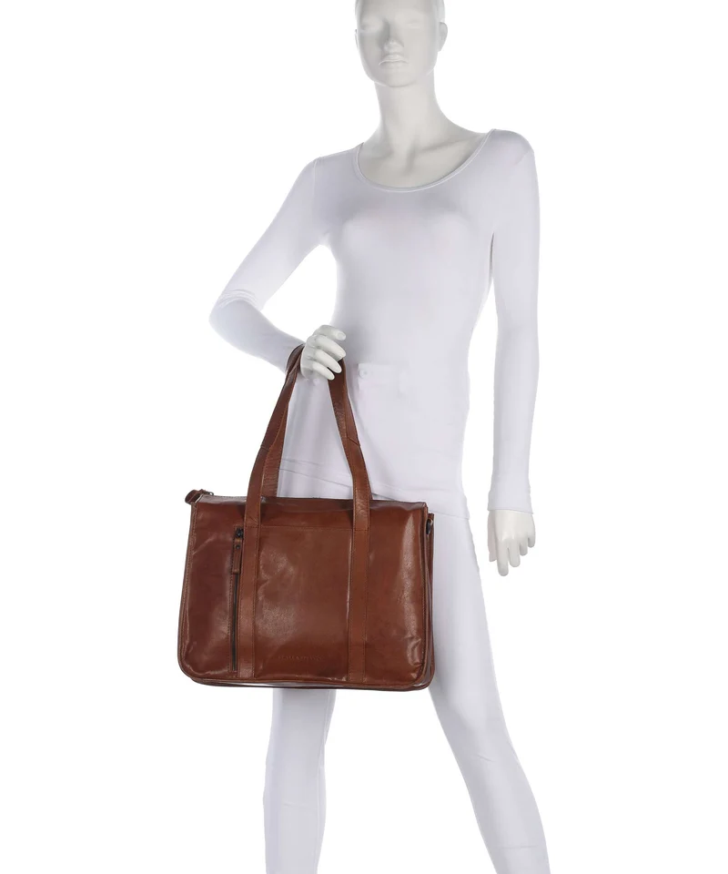 Spikes & Sparrow Bronco Catrenia Shopper brandy