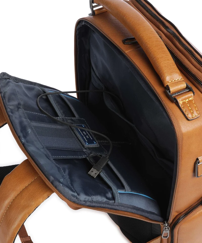 Piquadro Solm Reiserucksack beige