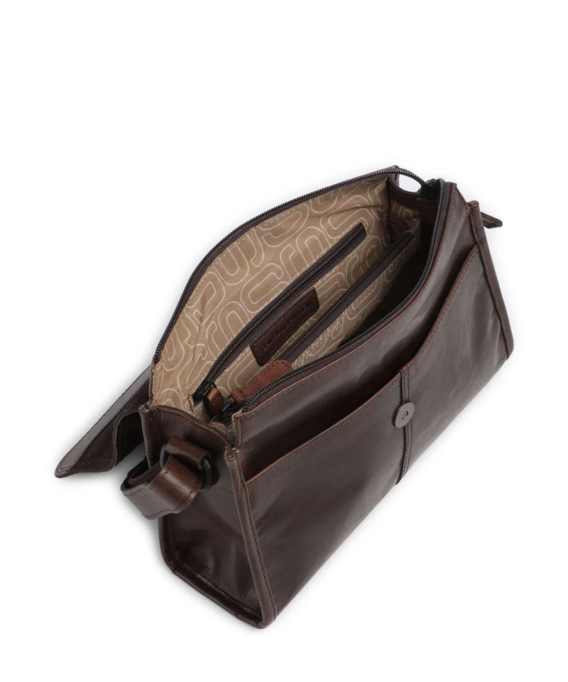 Spikes & Sparrow Bronco Belle Umhängetasche dark brown