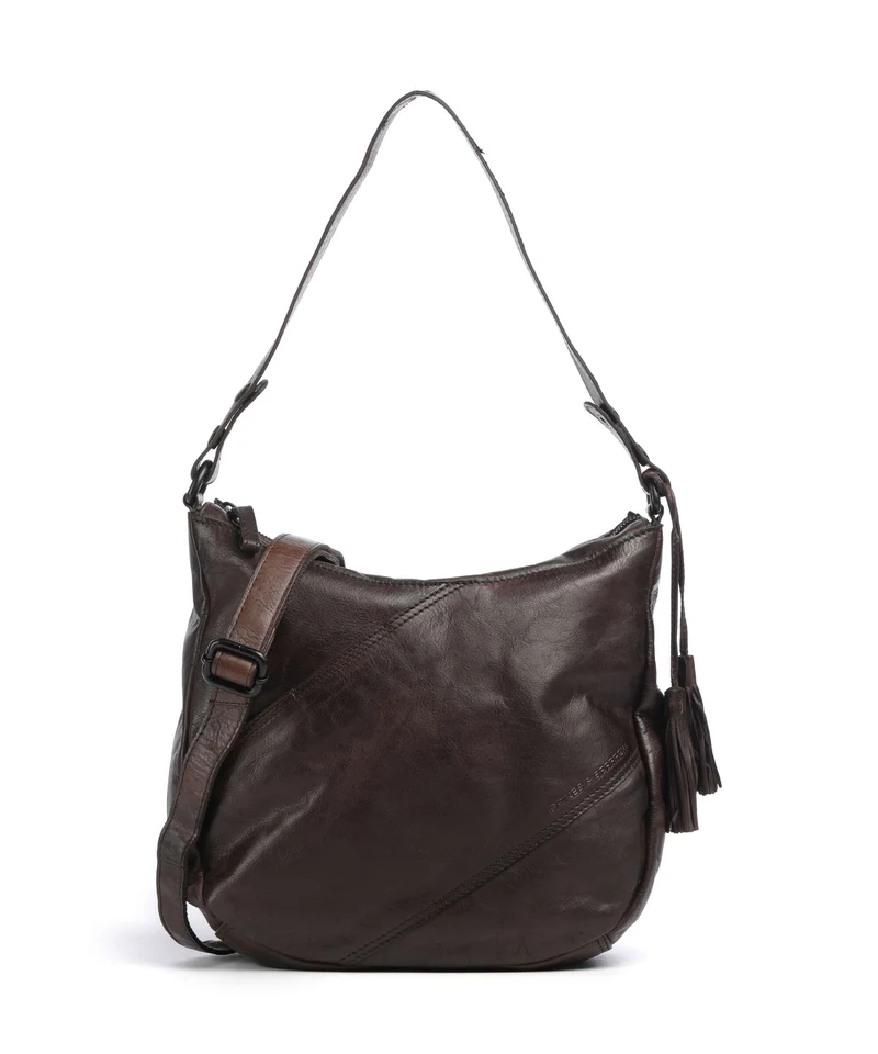Spikes & Sparrow Apache Natalia Beuteltasche dark brown