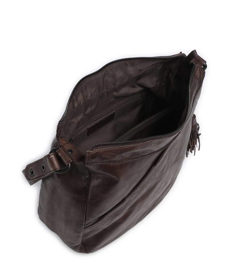 Spikes & Sparrow Apache Natalia Beuteltasche dark brown
