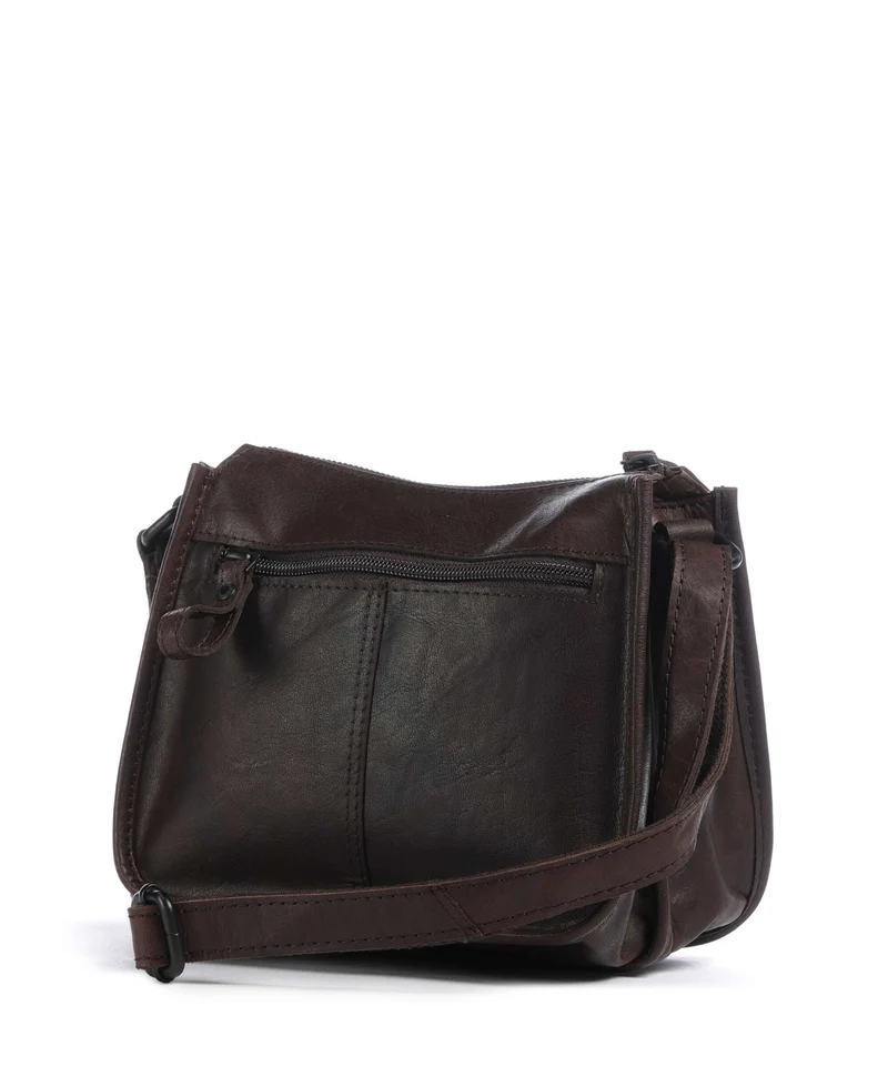 Spikes & Sparrow Bronco Joy Umhängetasche dark brown