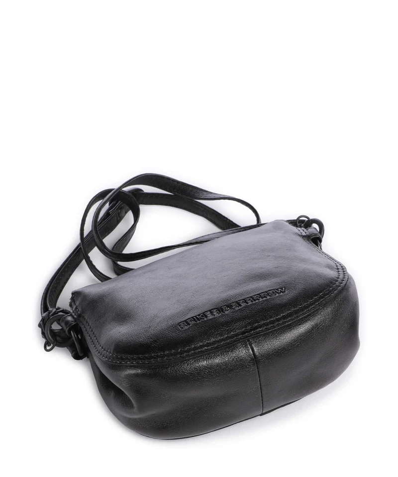 Spikes & Sparrow Apache Delaine Umhängetasche black