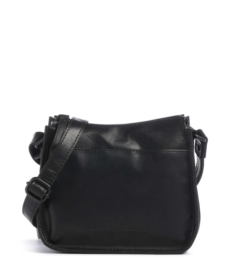 Spikes & Sparrow Bronco Joy Umhängetasche black