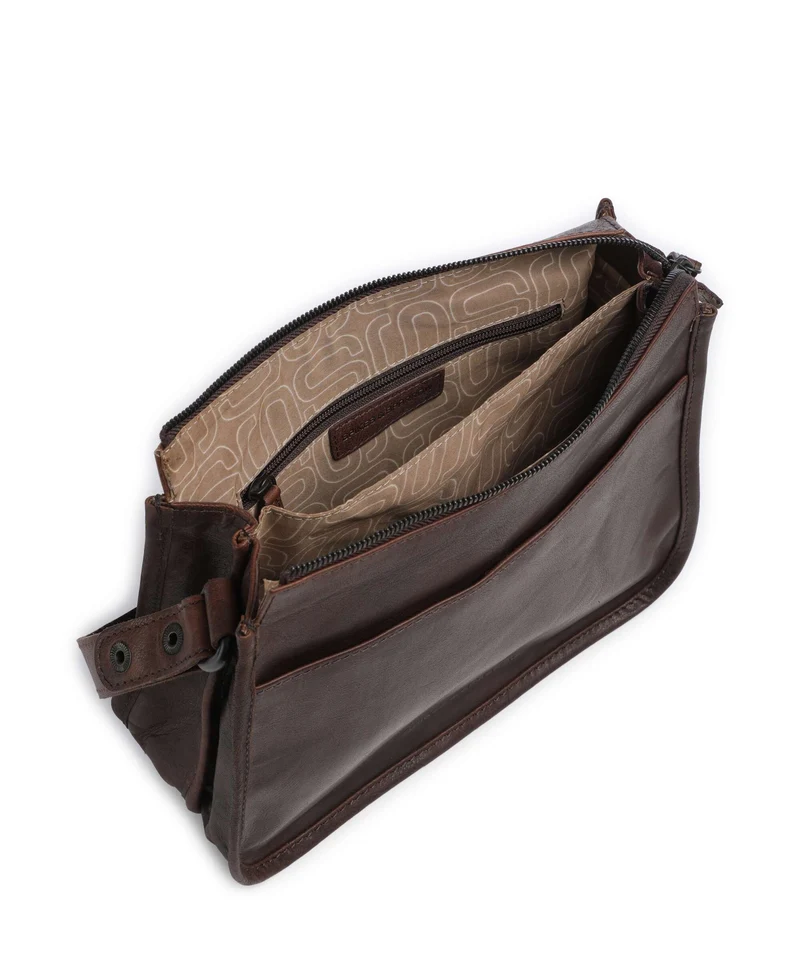 Spikes & Sparrow Bronco Chanice Schultertasche dark brown