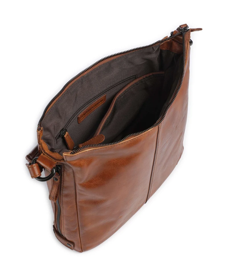 Spikes & Sparrow Apache Gayla Beuteltasche brandy